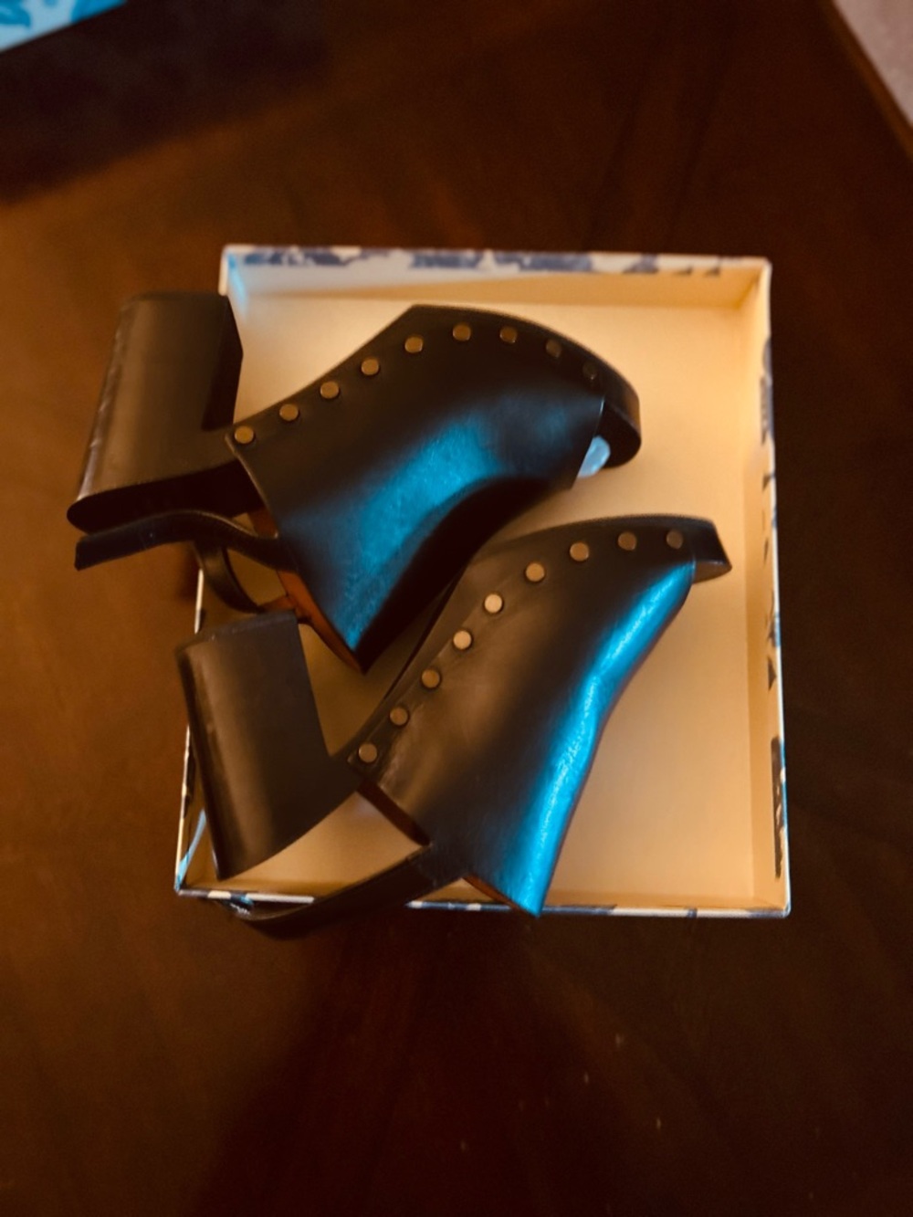 Sézane Dakota High Clogs in Black worn once - Picture 4 of 10